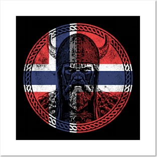 Norwegian Viking Warrior Posters and Art